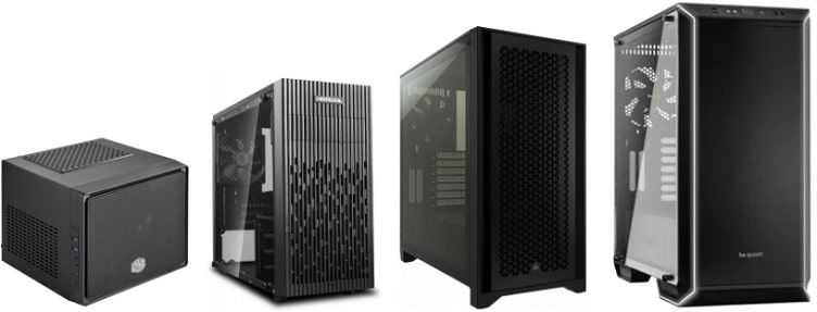  t l Ve a Pozorn tanie Pc Case Sizes Typick rot Roz s Sa