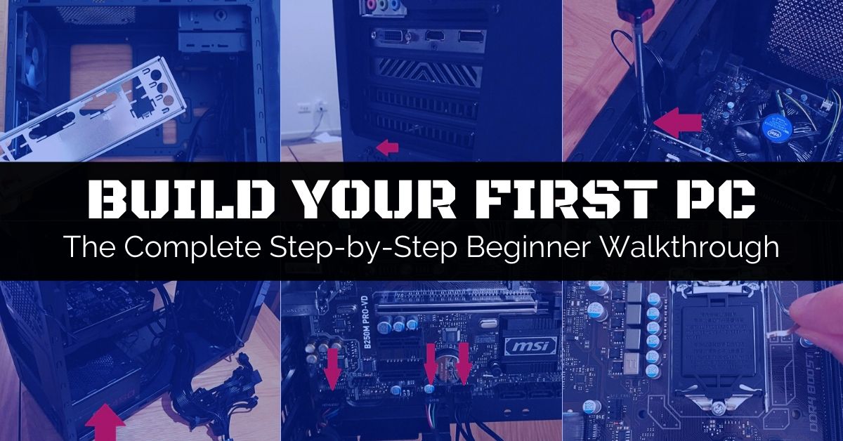 Wooden How To Build A Gaming Pc Step By Step For Beginners for Small Room