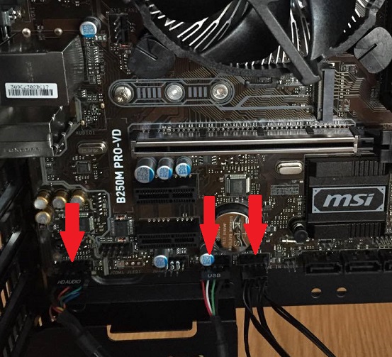 How To Connect Motherboard Front Panel Connectors Photos