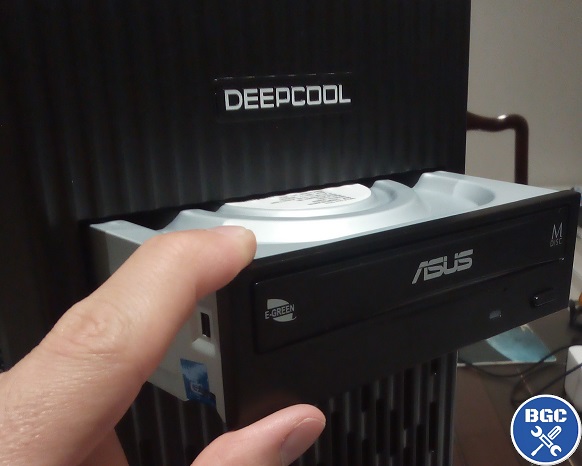 how to install a dvd drive in a pc
