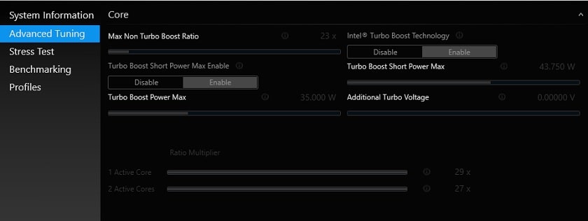 Intel Extreme Tuning Utility: Overclock CPU, Memory & Bus speeds