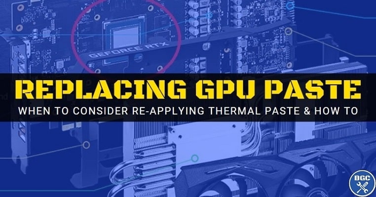 to uger glide Uforenelig Should You Replace GPU Thermal Paste? (& How to Apply)