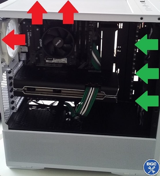 neutral pressure pc airflow